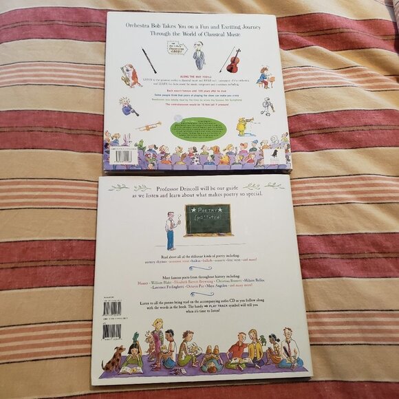 The Story of the Orchestra and A Child's Introduction to Poetry Hardcover Books - Picture 2 of 2